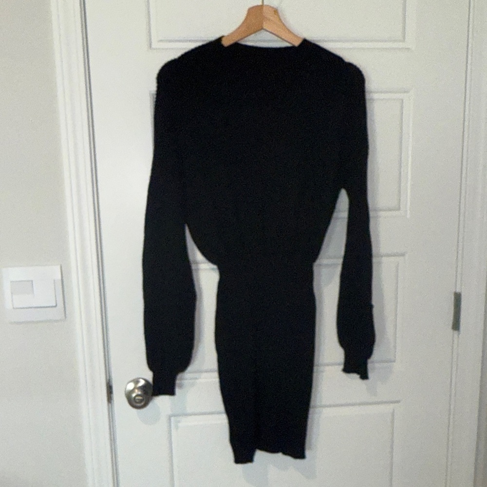 LOWEST PRICE! shein black sweater dress size small
